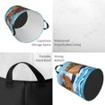 thumbnail image 6 of Cauagu Animals on Noah's Ark for Laundry Basket,Collapsible Organizer Basket for Storage Bin Toy Bins Gift Baskets Bedroom Clothes Children Nursery Hamper -Small, 6 of 7