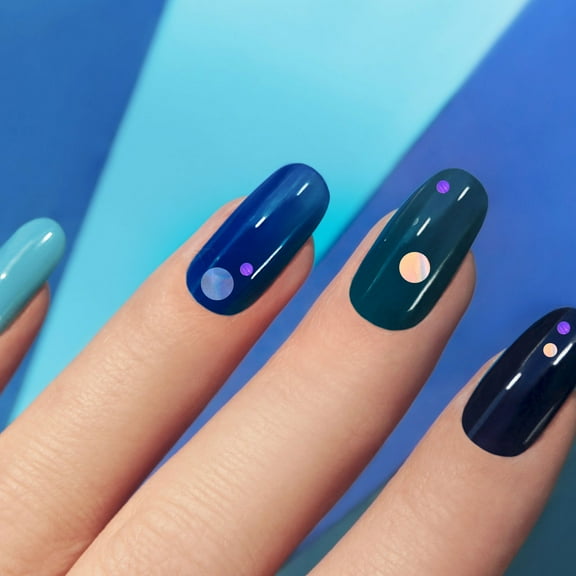 ELAYARD Nail Art Sequins Assorted Colors Metal Glitter for Decoration