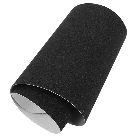 Worgeous Anti-wear Skateboard Tape Black Abrasive Paper for Skateboard Enthusiasts 1Set