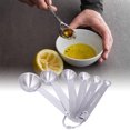 thumbnail image 1 of Domqga Ensemble de 6X Cuillères à Mesurer en Acier Inoxydable Outils de Cuisson, 1 of 8