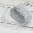 thumbnail image 3 of Miangastore 4pcs 2m Beautiful Christmas Ribbons Gift Packaging Ties Decor Craft Accessory (Silver), 3 of 8