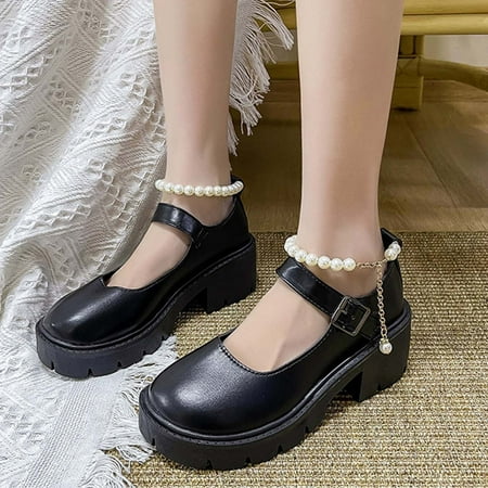 

BRISEZZS Womens Platform Sandals Casual Muffin Retro Summer Slide Sandals #173 Black