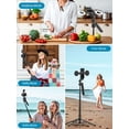 thumbnail image 2 of USKEYVISION Vlogging Kit for iPhone&Android, YouTube Starter Kit,Auto Face Tracking Tripod for iPhone w/Light,Phone Tripod for Video Recording,Wirele, 2 of 8