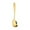 Gold 1, variant on Stainless Steel Headed Flat Bottomed Spoon Durable And Graceful Mirror Polished Dining Spoons Gold Serving Utensils For Party, Banquet, Dishwasher Safe