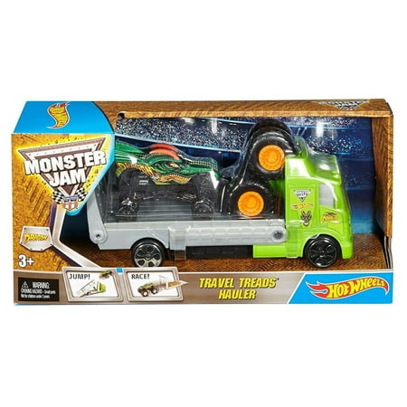 Hot Wheels Monster Jam Dragon Travel Treads Hauler 1:43