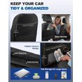 thumbnail image 4 of Protectores de respaldo de asiento de coche SMOQIO impermeables, 2 unidades, negros, 4 of 6