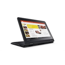 Restored Lenovo ThinkPad Yoga 11e Gen 3 2-in-1 Laptop | 11.6" 1366x768 HD | Celeron - N3150 - 128GB SSD Hard Drive - 4GB RAM | 4 cores @ 2.08 GHz Win 11 Pro Black (Refurbished)