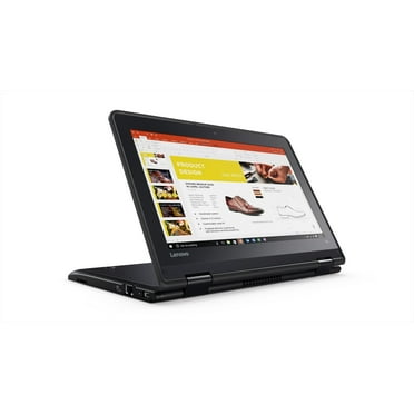 Restored Lenovo ThinkPad Yoga 11e Gen 3 2-in-1 Laptop | 11.6" 1366x768 HD | Celeron - N3150 - 128GB SSD Hard Drive - 4GB RAM | 4 cores @ 2.08 GHz Win 11 Pro Black (Refurbished)