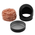 thumbnail image 4 of Soldering Iron Tip Cleaning Wire Balls Kit Copper Holder Repair Tool Quick Clean, 4 of 8