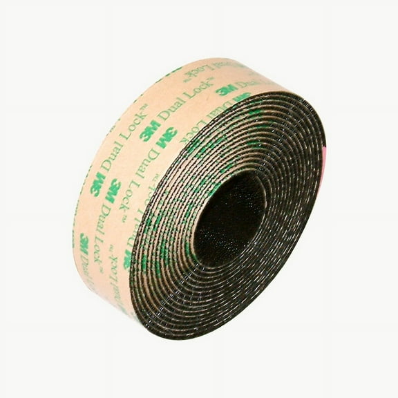 3M Dual Lock Low Profile Reclosable Fastener [black] (SJ4575): 1 in. x 10 ft. (Black)