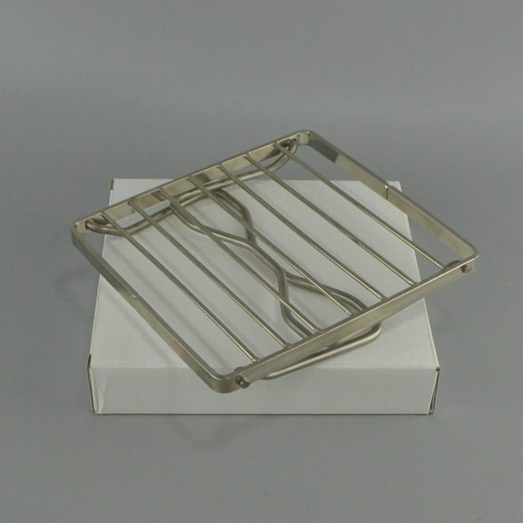 Worgeous Charcoal Fold Portable Barbecue Grill 17.00X15.50X9.50CM Silver