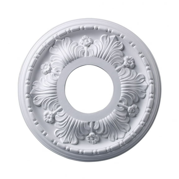 M1000WH-Elk Home-Acanthus - Ceiling Medallion In Traditional Style-1 Inches Tall and 11 Inches Wide