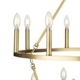 thumbnail image 5 of Gilliam Collection Fifteen-Light Vintage Brass New Traditional Chandelier, 5 of 10