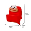 thumbnail image 3 of Toothpaste Squeezer Manual Lazy Person Squeezer Multifunctional Roller Tool Cleanser Sample, 3 of 8