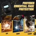 thumbnail image 4 of Hxlamzoo Lightweight Durables 2-In-1 Welding Mask Safetys Glasses, 4 of 7