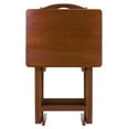 thumbnail image 2 of Winsome Alex 5-Pc Snack Table Set, Walnut Finish, 2 of 13
