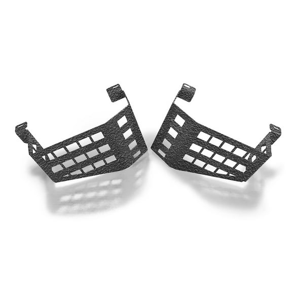 Steinjäger Interior Accessories Wrangler JL 2018 to Present Wheel Well Storage Driver and Passenger Side, 4 Door Texturized Black