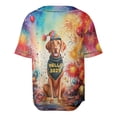 thumbnail image 2 of Hello 2025 Vizsla Celebrates Happy New Year Firework Balloon All Over Print 3D Baseball Shirt Vizslas Dog Lover Gifts Idea Softball Sport - 02024, 2 of 6