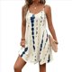 thumbnail image 1 of Vestido de Verano para Mujer, con Tirantes Finos, Informal, Estampado, Bohemio, Floral, para Playa, , Talla S, 1 of 9