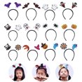 thumbnail image 2 of Bandeaux d'Halloween Mode Originale 12 Pcs Cerceaux de Cheveux Assortis, 2 of 10