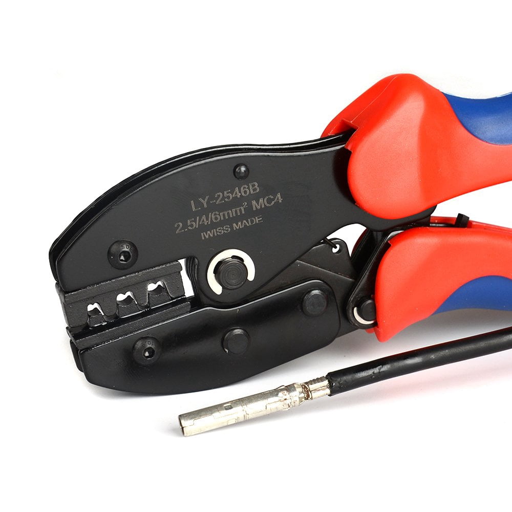 ABPETE iCrimp Solar PV Cable Crimping Tool for IWS4 Solar Connectors, AWG14-10,2.5/4/6mm2, Solar Crimper