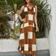 thumbnail image 2 of Abstract Geometrical Vestido Sin Mangas , Vestidos De Lujo Para Ocasiones Oficiales, 2 of 5