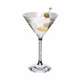 thumbnail image 3 of Aurora Crystal Martini Glass, Set of 2 w/ Gift Box, 3 of 6