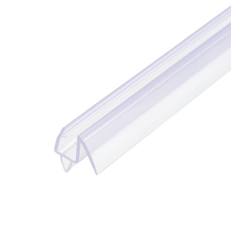 

Uxcell Door Bottom Side Seal Strip w Drip Rail 5/16-Inch Glass x 27.56-Inch L