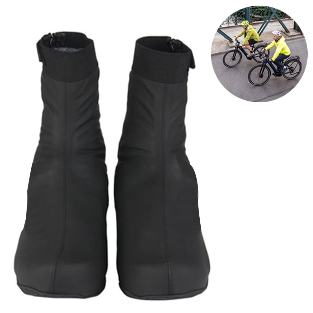 pair Cycling Shoe Covers Waterproof,Winter Thermal Warm Full