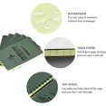 thumbnail image 6 of RETON Aesthetic Pocket Notebooks Set of 10, Rain Weatherproof Soft Cover Pocket Notebook for Office, Green Cover,Tactical Steno Pads with Grid for Outdoor Activity Recording, 6 of 7