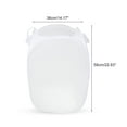 thumbnail image 4 of Unique Bargains 1 Pc Folding Round Laundry Basket for Laundry Room 14.17"x22.83" White, 4 of 6