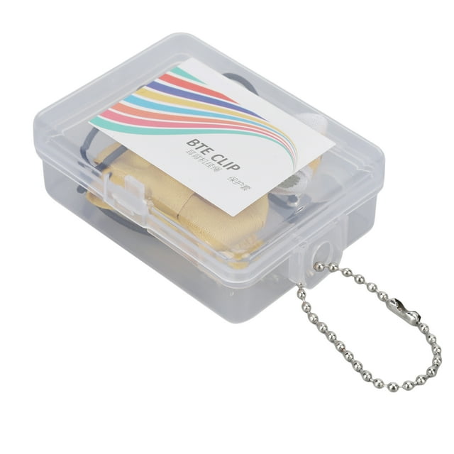 Clip pour Appareils Auditifs, Support de Clip, Lanière de Fixation pour Appareils Auditifs, Sangle de Fixation pour Appareils Auditifs, Clip pour Éviter la Perte, Corde de Suspension Portable pour Appareils Auditifs, Sangle de Fixation pour Enfants