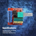 thumbnail image 4 of Módulo regulador de velocidad del Motor controlador LED PWM DC 4528V, 4 of 8