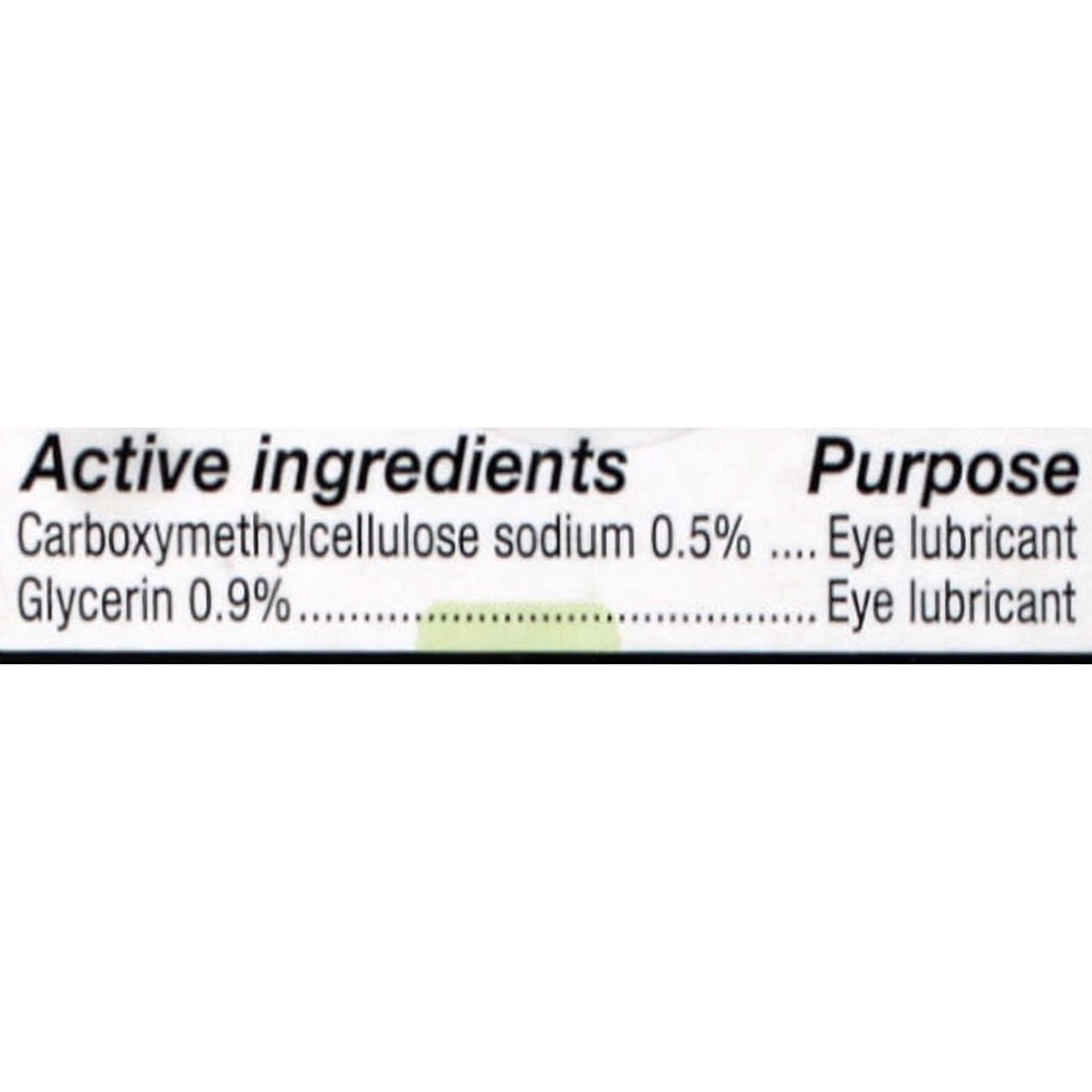 Refresh Relieva Lubricant Eye Drops, Lubricates & Protects Dry Eyes, 0.33 FL OZ