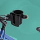 thumbnail image 5 of Vaso universal 2 en 1 y portaobjetos para bicicleta, carrito, silla de ruedas - abrazadera ajustable, giro de 360°, encaja en manubrios de 0,55"-1,7", negro/gris/marrón, 5 of 6