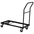 thumbnail image 1 of Pemberly Row Chaise Pliante Dolly en Noir, 1 of 2