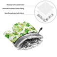 thumbnail image 6 of Salouo Avocado And Tropical Palm Leaves for Oven Mitts and Potholders BBQ Gloves-Oven Mitts and Pot Holders Non-Slip Cooking Gloves for Cooking Baking Grilling (4-Piece Set), 6 of 6