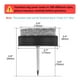 thumbnail image 3 of Clavos de almohadilla de fieltro deslizadores protectores de piso anti-rayones para patas de muebles 16pcs, 3 of 7
