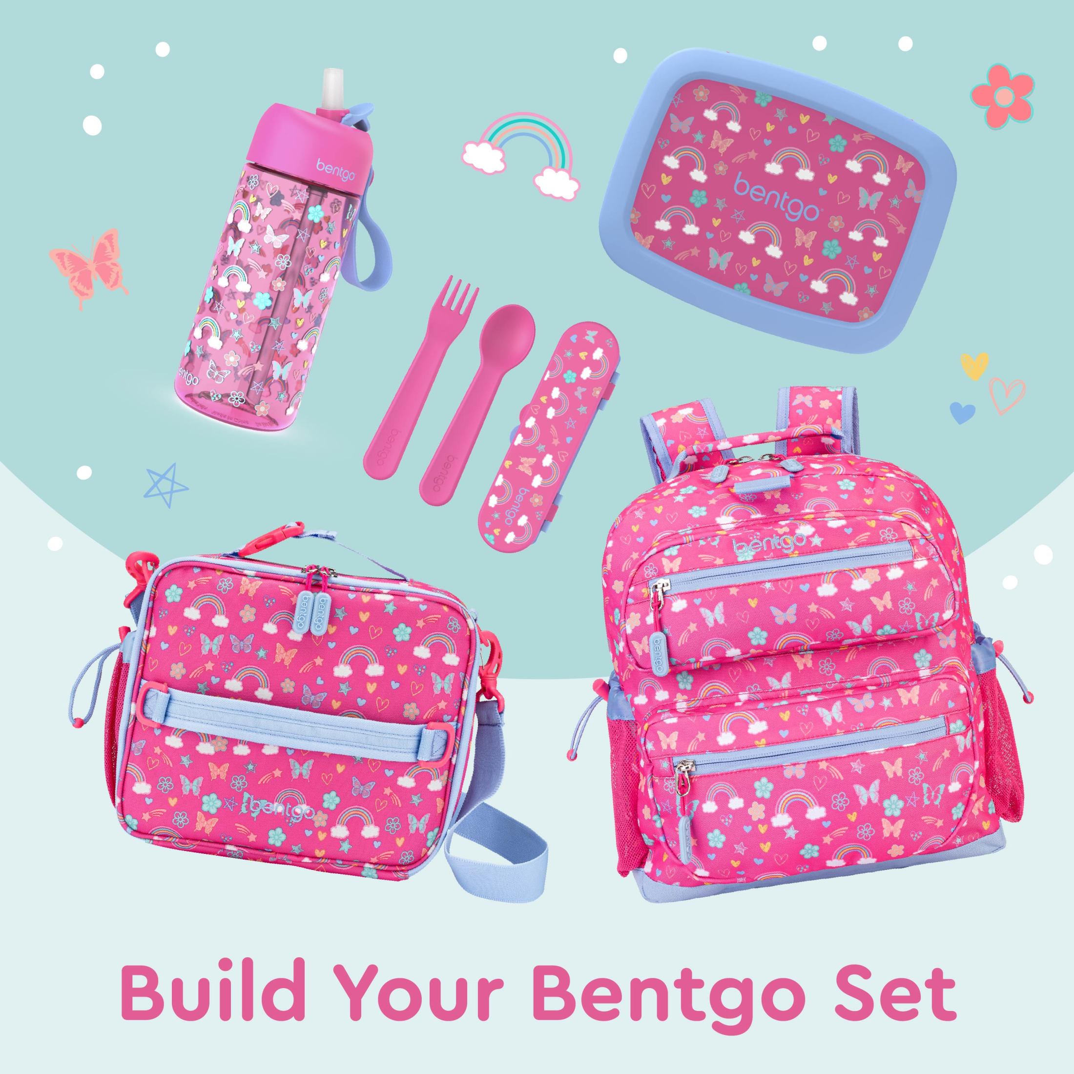 Bentgo Kids Lunch Bag - Rainbows & Butterflies photo 6