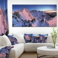 thumbnail image 1 of Slovakia Tatras Winter Mountains - Landscape Canvas Art Print, 1 of 3