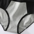 thumbnail image 3 of HUPOM Panties For Men Girls Panties Bikini Leisure Tie Banded Waist Gray XL, 3 of 3