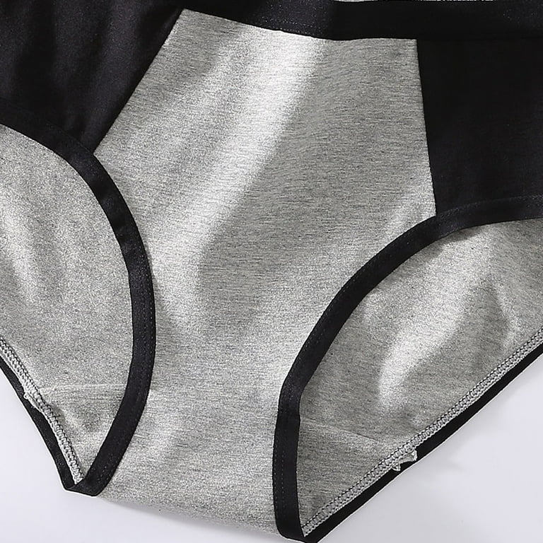 HUPOM Silk Panties Underwear For Women In Clothing High Waist Leisure Tie  Banded Waist Black XL 