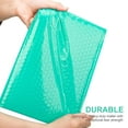thumbnail image 3 of ProLine® Teal Poly Bubble Mailers Envelopes 4" x 8" (50 Mailers), 3 of 3