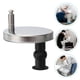 thumbnail image 3 of 2 Pcs Toilet Seat Fixings Fix Universal Pack Well Nut WC Blind Hole Fitting Rubber Back To Wall (Sliver), 3 of 3