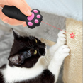 thumbnail image 3 of Jouets pour Chats 7 en 1 Pointeur LED en Forme de Patte, 3 Modes d'Éclairage, Outil d'Entraînement pour Chat Chien Chasseur, 3 of 4