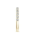 thumbnail image 4 of Diamond Eternity Band Ring for Women Yellow Gold Plated Solid 925 Sterling Silver Stackable Ring Unique Anniversary Promise Ring Jewelry Gift for Her Ring Size 9, 4 of 4