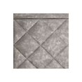 thumbnail image 2 of FASÄDE Quilted Decorative Vinyl Backsplash Panel in Galvanized Steel (6X6 Inch Sample), 2 of 6