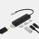 thumbnail image 2 of HUB USB C 4 en 1 3.0 2.0 Compatible Con 4K PD100W Tipo Carga Adaptador, 2 of 5