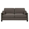 thumbnail image 2 of Elle Decor Bella Nailhead Fabric Sofa in French Gray, 2 of 7