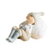 thumbnail image 4 of Estatua de dibujos animados, figura decorativa, linda artesanía de arte moderno, mesa de resina. Chico azul, 4 of 9